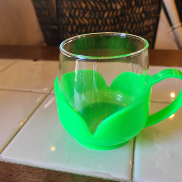 チューリップカップ付きグラス